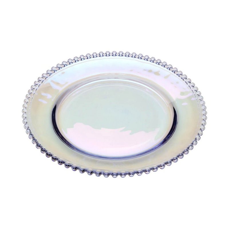 Prato de Cristal de Chumbo Wolff 20 cm Rainbow