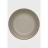 Prato de Sobremesa Clean Esmalte Cinza