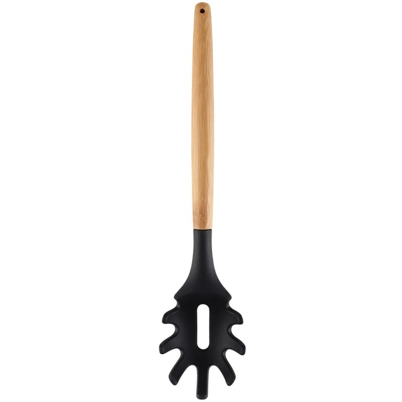 pegador massa bambu silicone preto me decora casa