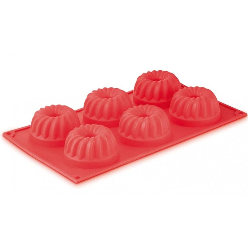 forma 6 cupcakes pudim silicone me decora casa