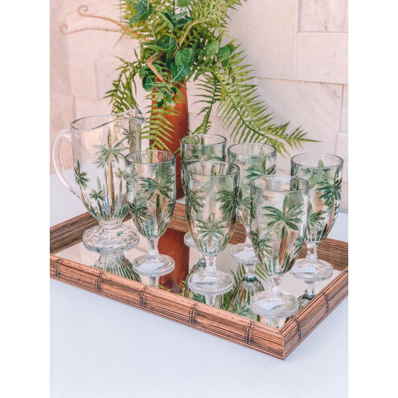 jarra bandeja palm tree wolff me decora casa 4