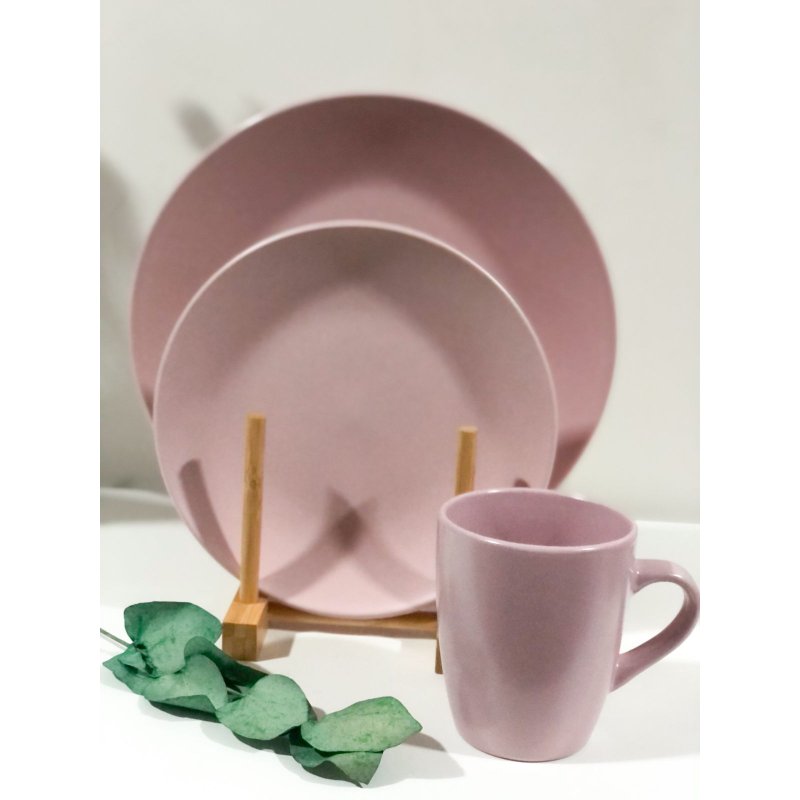 prato caneca rosa me decora casa