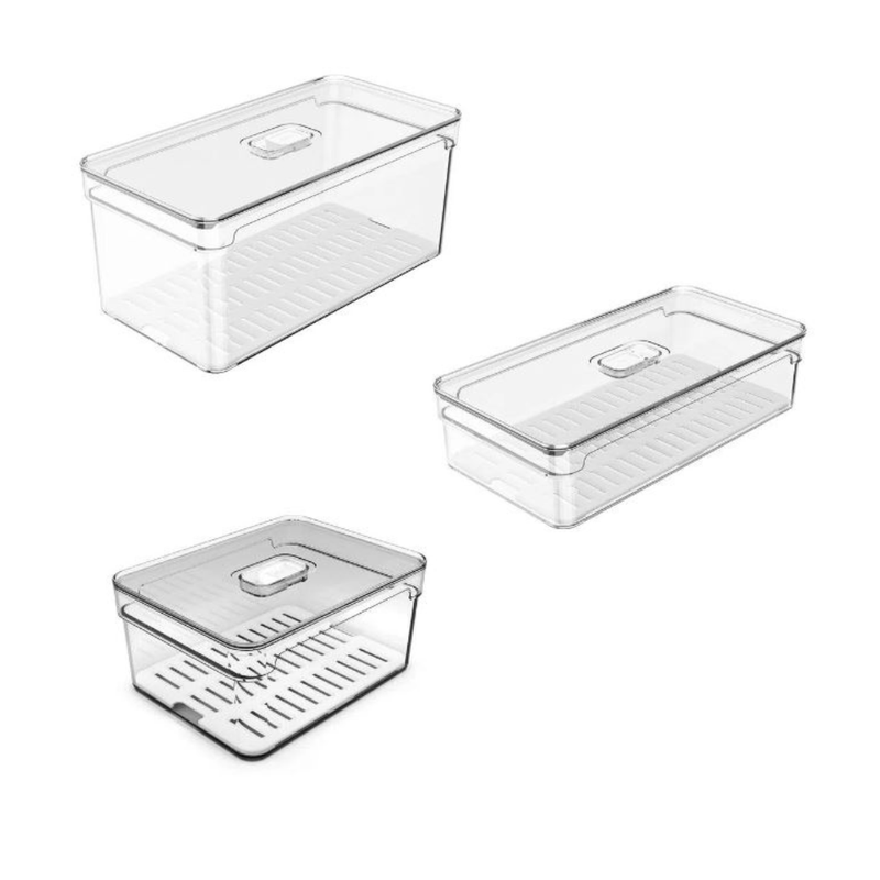 combo kit 3 organizadores me decora casa