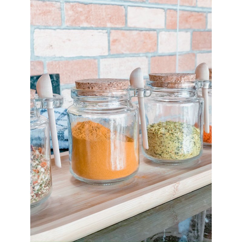 pote colher e tampa rolha me decora casa