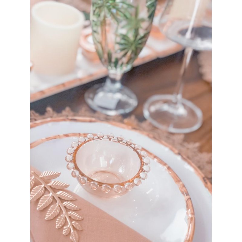 conjunto 4 bowls cristal pearl 14 cm x 8 cm wolff ambar me decora casa