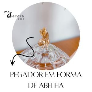 Pegador em forma de abelha