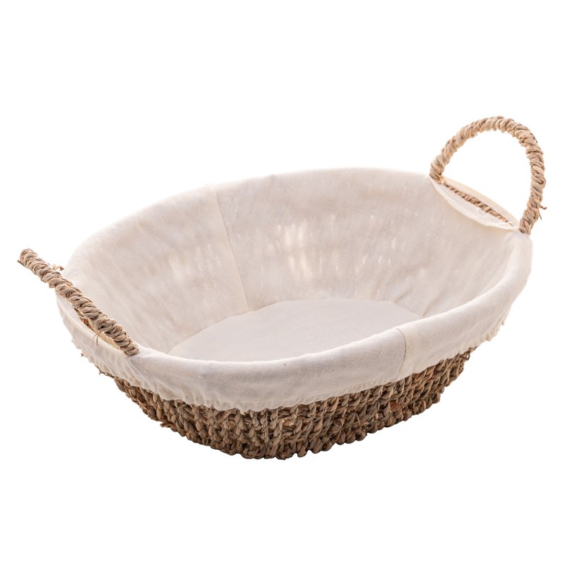 cesta sisal tecido me decora casa