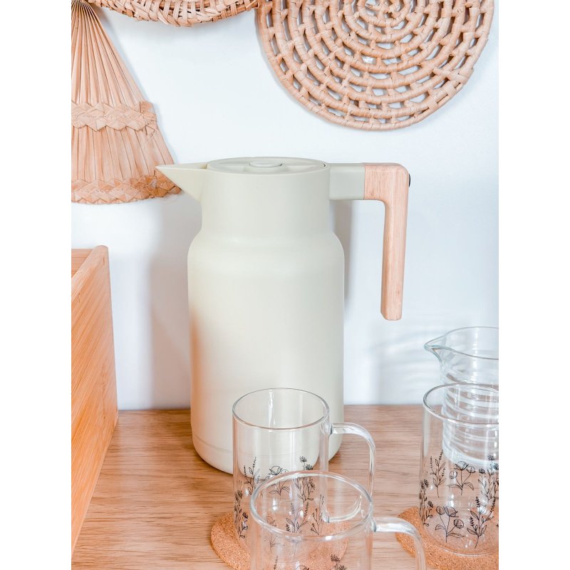 garrafa termica plastico organic 1 litro menta me decora casa