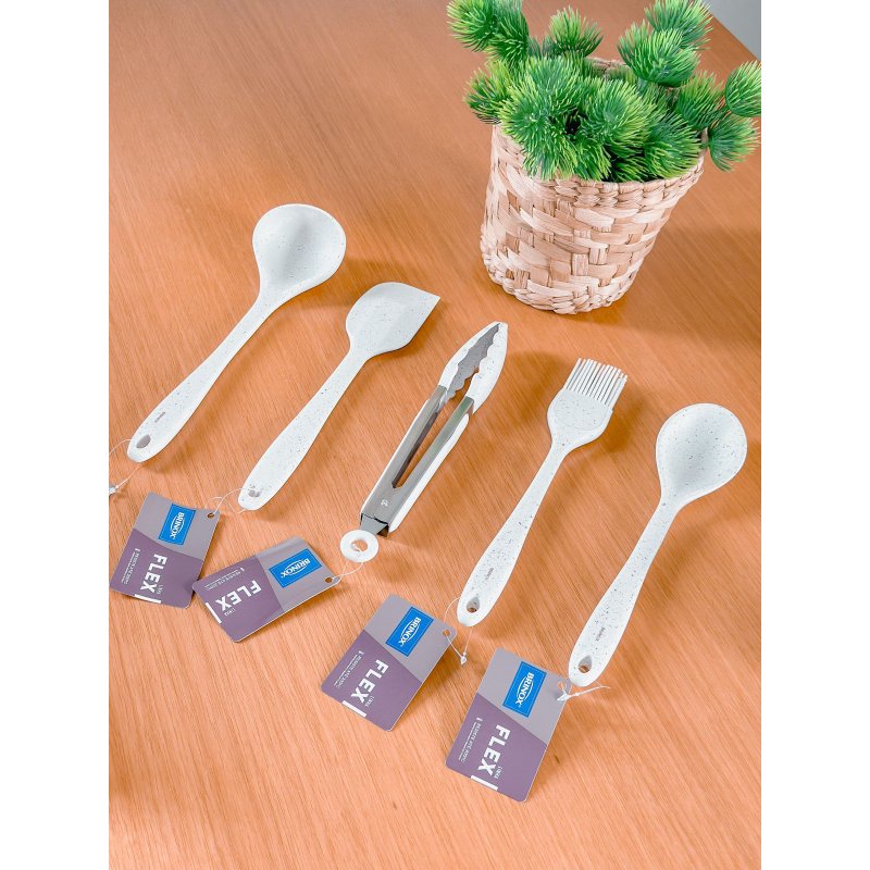 kit utensilios silicone me decora casa