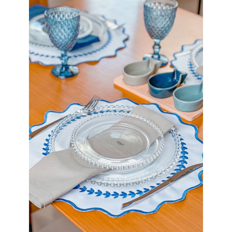 kit prato jantar wolff bolinha me decora casa