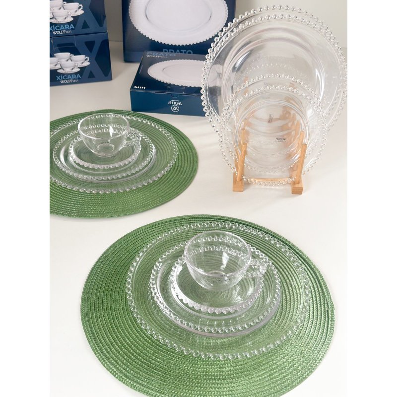 kit americano fresno com prato bolinha pearl me decora casa 3