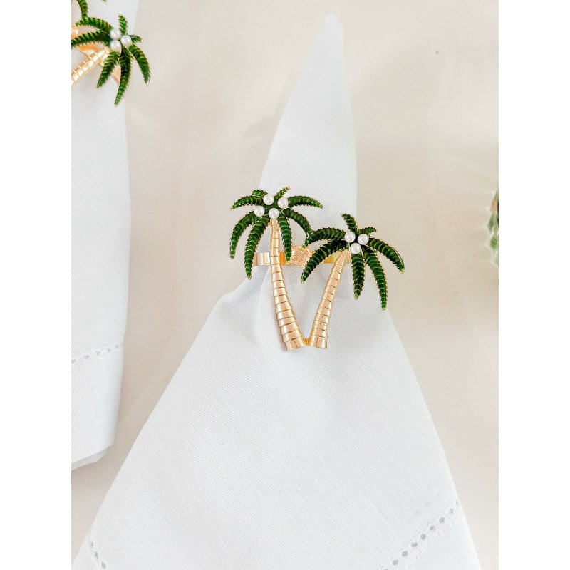 aneis guardanapo palm tree me decora casa
