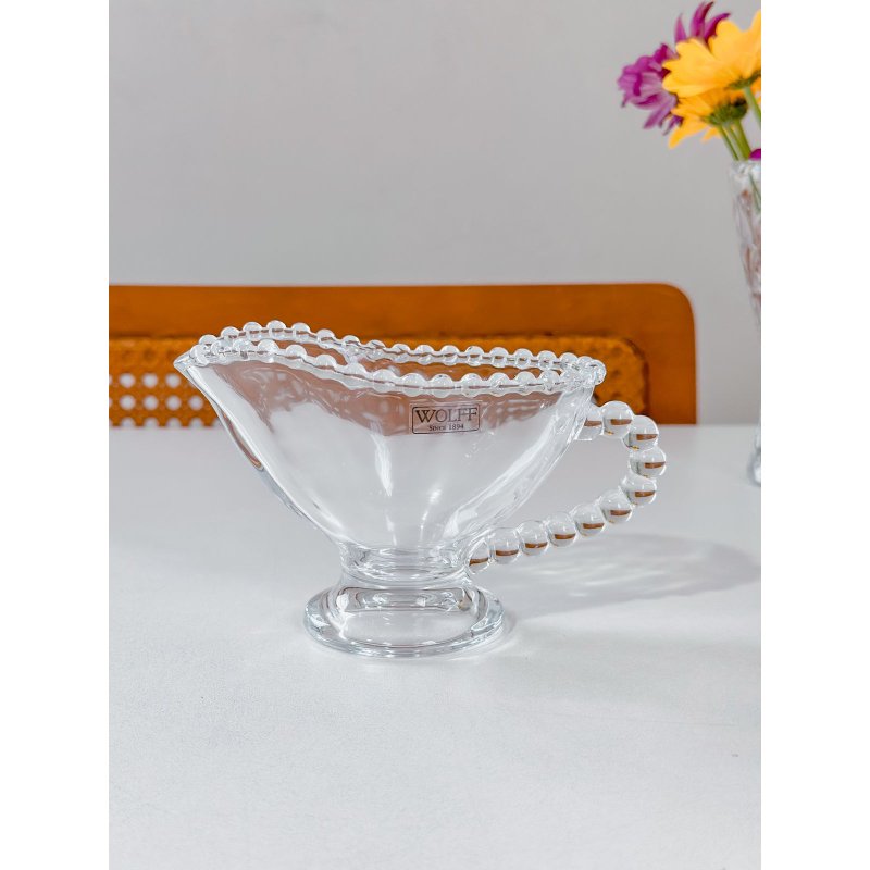 molheira cristal pearl 140 ml wolff transparente me decora casa
