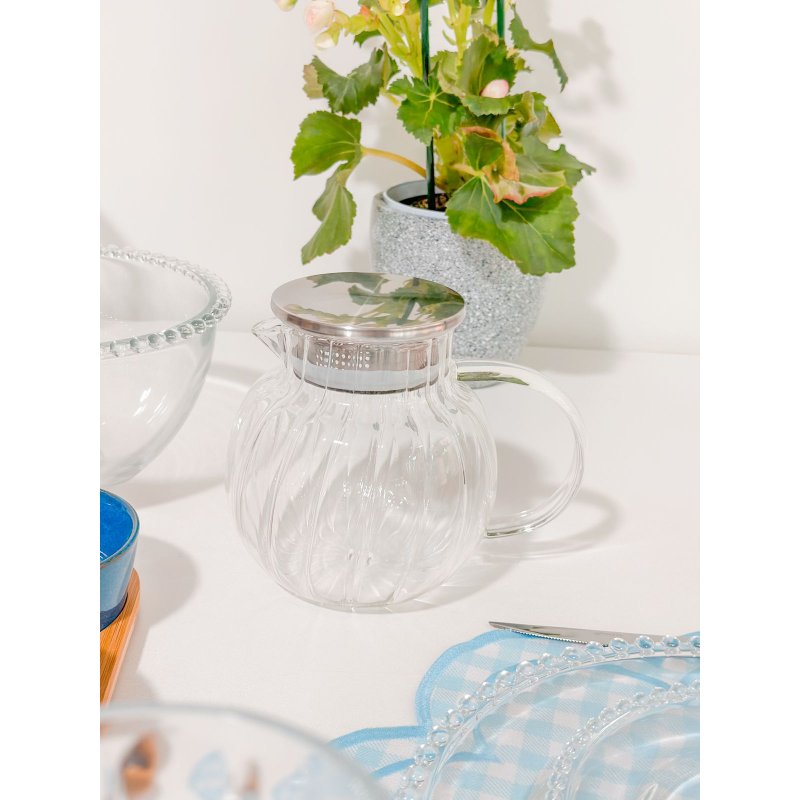 jarra vidro classic fechamento hermetico 1 2 litros me decora casa