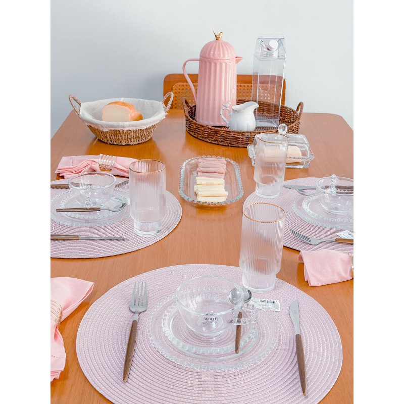 lugar americano fresno 38 cm avulso rosa me decora casa