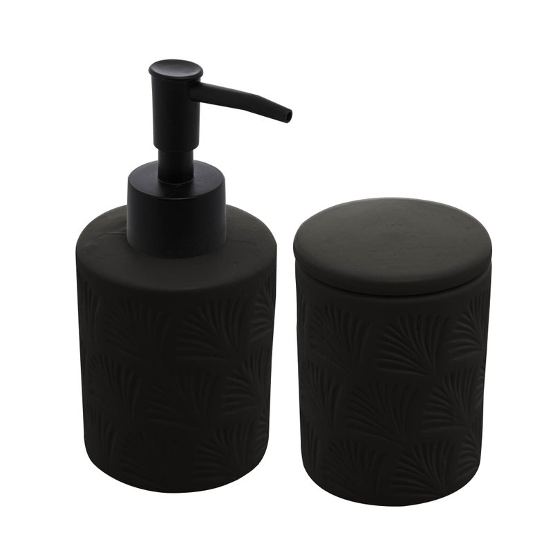 jogo banheiro leaf branco me decora casa 2