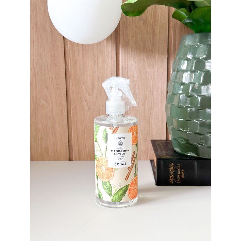 agua perfumada mandarina lenvie me decora casa