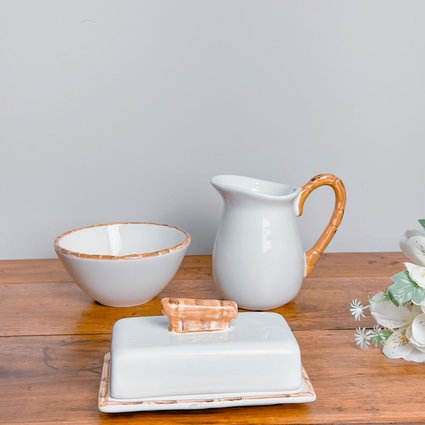 kit manteigueira leiteira bowl scalla bambu me decora casa 3