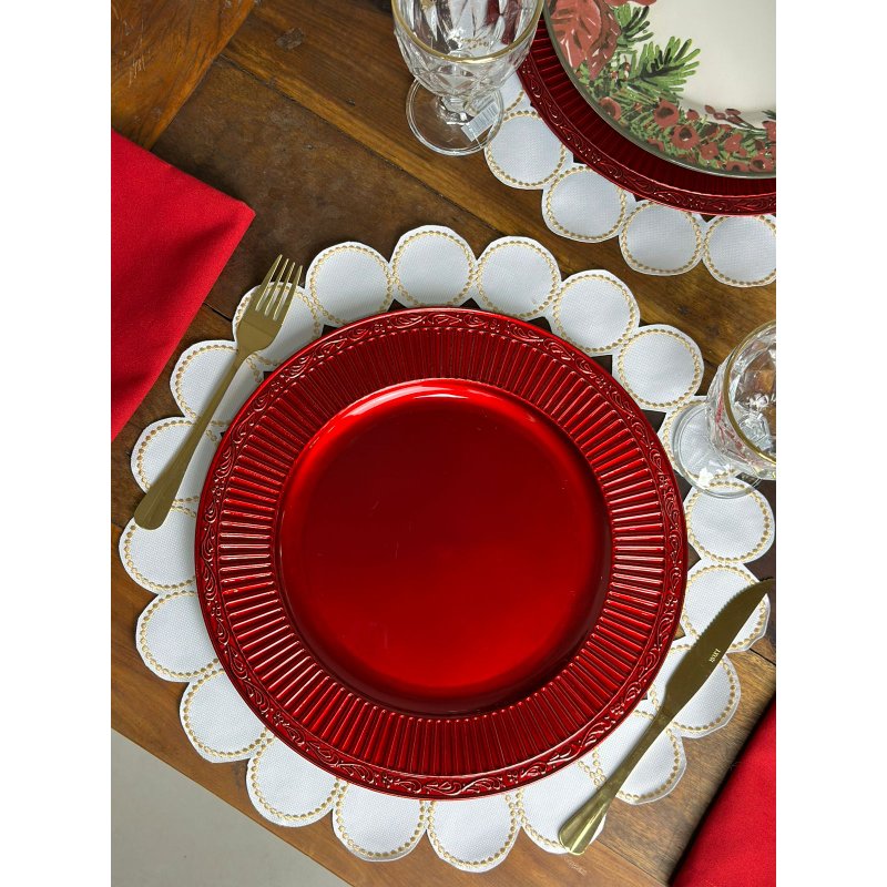 sousplat galles vermelho me decora casa
