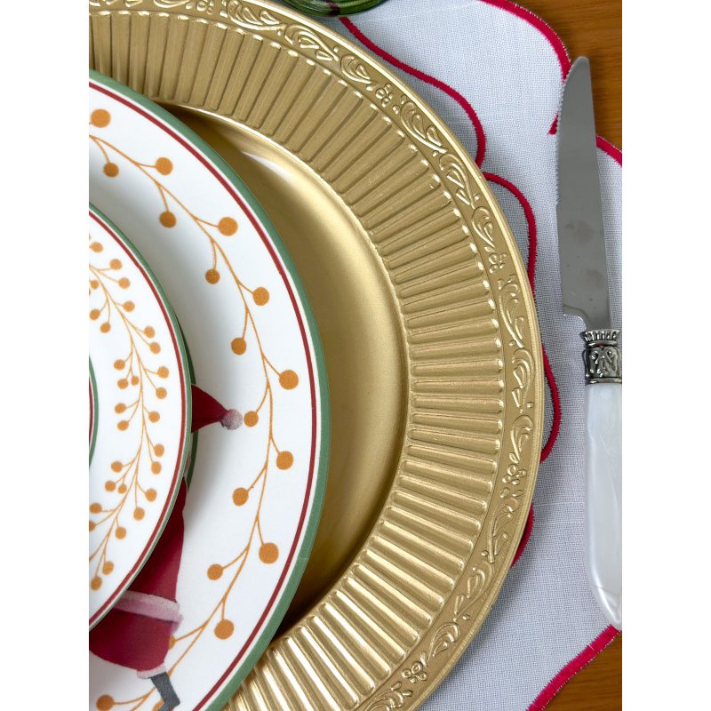 sousplat galles 33 cm dourado me decora casa 1
