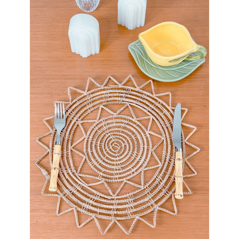 lugar americano mandala 35 cm me decora casa