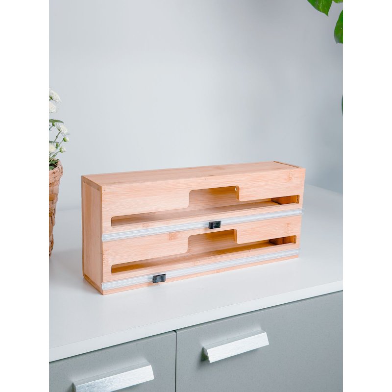 porta rolo com cortador bambu me decora casa 2