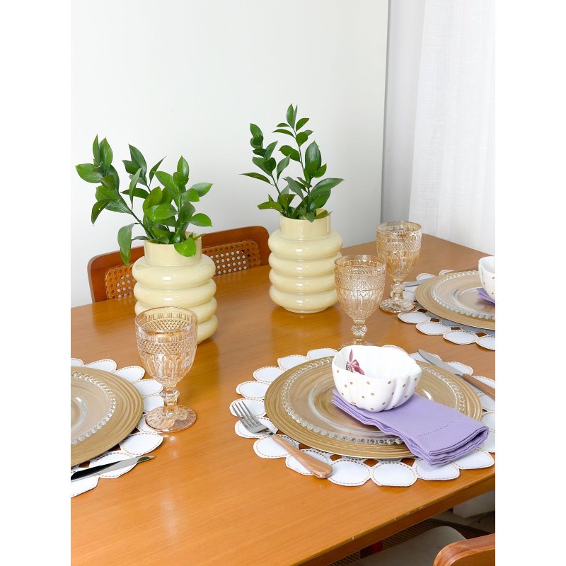 vaso vidro boho amarelo me decora casa 1