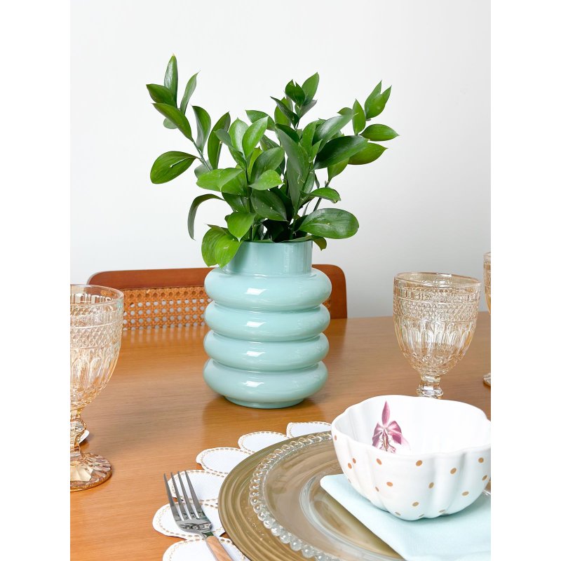 vaso vidro boho menta me decora casa