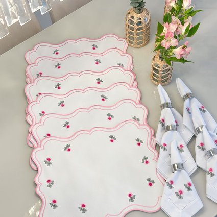 kit americano guardanapo floral me decora casa 4